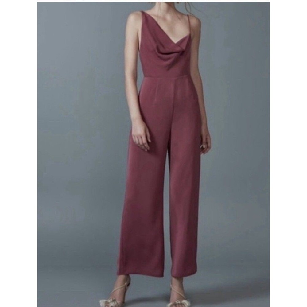 Keepsake the Label Be Mine Jumpsuit In Mulberry Size Extra Small, Women’s